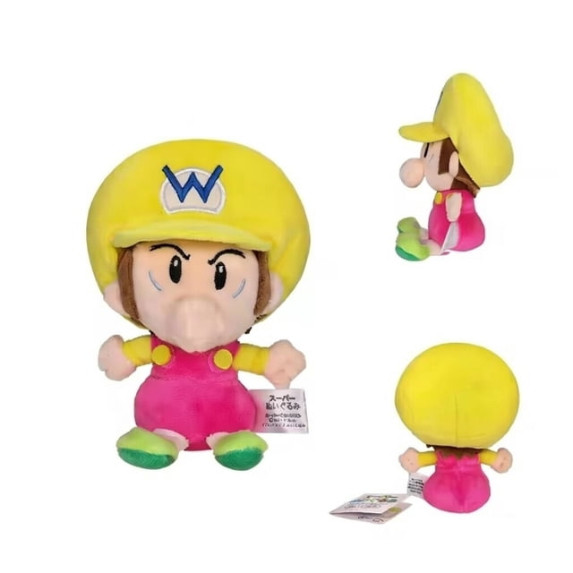 Peluche Baby Wario Super Mario Bros 13.5 Cm