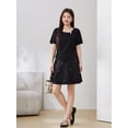 thumbnail image 5 of Pleated waist tencel cotton top, 5 of 6