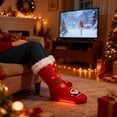 thumbnail image 4 of Hearth & Gear Chaussettes Chauffantes USB Réchauffantes avec 5 Réglages de Styles Chaussettes de Sol Lavables à la Machine pour Usage Intérieur à la Maison Idée d'Hiver Douillette Coussin Chauffant pour Canal Carpien Anneau de Taille Ensemble d'Exercice Exercice des Jambes Assises, 4 of 4