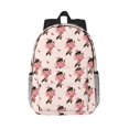 thumbnail image 1 of Lukts Dachshund Dog Heart Pattern 15 Inch Student Backpack, Waterproof Laptop Backpack with Adjustable Shoulder Straps, Lightweight Travel, Campus Backpack, Unisex, 1 of 6