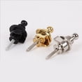 thumbnail image 2 of 2 Pcs Guitar Strap Buttons Anti-slip Bass Belt Locks Strap Lock Lock Straps Bass Belt Nails, 2 of 5