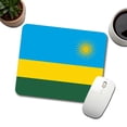 thumbnail image 3 of Rwanda Country Flag Mouse Pad Low Profile Gaming Mat, 3 of 7