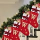 thumbnail image 5 of Knitted Hosiery Wool Hosiery Embroidered Letter Children's Candy Gift Bag Christmas Stocking Gift Bag, 5 of 5