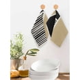 thumbnail image 2 of Beige Kitchen Dish Towels for Drying Dishes Set of 4, Modern Abstract Art Farmhouse Striped Waffle Weave Microfiber Hand Tea Bathroom Towels Quick Dry & Absorbent Towel 12x12, 2 of 7