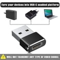 thumbnail image 5 of USB to USB C Adapter 3-Pack, Type C Female to USB Male Charging Cable Converter, 5 of 5