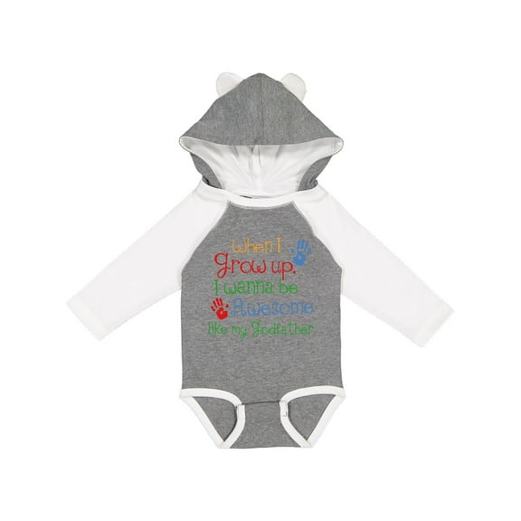Inktastic Awesome Like My Godfather Boys Long Sleeve Baby Bodysuit