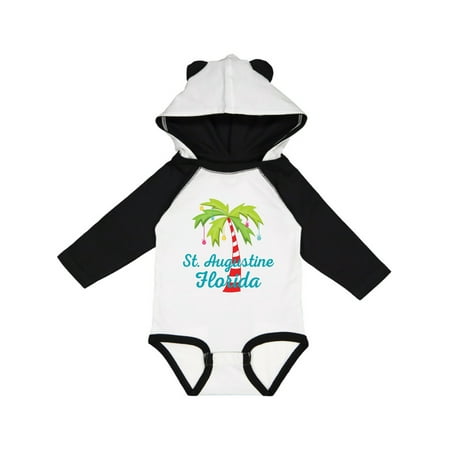 

Inktastic St. Augustine Florida Christmas Vacation Gift Baby Girl Long Sleeve Bodysuit