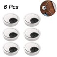 thumbnail image 2 of 6pcs Desk Wire Cord Cable Grommets Hole Cover Office PC Desk Cable Cord Organizer Plastic Cover, 2 of 5