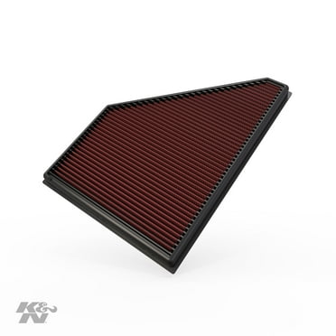 K&N Engine Air Filter: High Performance, Premium, Washable, Replacement Filter: 2017-2019 Chevy/GMC/Cadillac/Buick (Blazer, Traverse, Acadia, XT5, Enclave), 33-5056