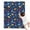 Colorful Dinosaurs Names, variant on Colorful Dinosaurs Names Palms Clouds Pattern Blanket,Comfortable Soft Lamb Wool Throw Blanket,All Season,Warm Lightweight Blankets for Sofa Bed Couch Living Room Chair,30"x40"