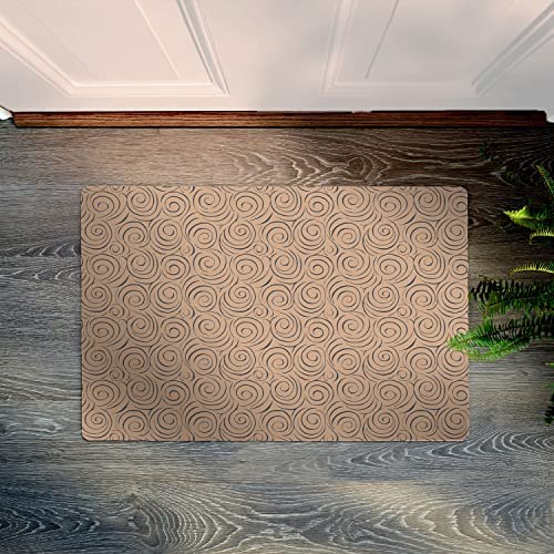 Small Area Mat UltraThin Kitchen Rug Entrance Mat With Non Slip Rubber