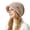 Pink, variant on Winter Daily Hat - Thermal Polar Fleece Ski Stocking Cap Women Knitted Hat Winter Cycling Windproof Warm Cap Winter Hats Warm Winter Plain Knit Hat