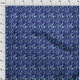 thumbnail image 4 of oneOone Polyester Spandex Indigo Blue Fabric Abstracts Fabric For Sewing Printed Craft Fabric By The Yard 56 Inch Wide, 4 of 5