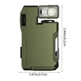thumbnail image 4 of Powerful EDC Flashlight - Rechargeable Portable Mini RGB Flashlight for Outdoor Adventures and Everyday Carry, 4 of 7