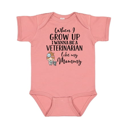 

Inktastic Veterinarian Like Mom Gift Baby Girl Bodysuit