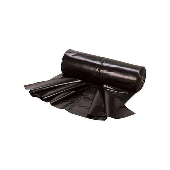 626061 6 mil 20 x 100 ft. Film Polyethylene Sheeting - Black