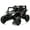 Black, variant on 12V Kids Ride On Car,UTV Truck with Remote Control,4WD/2WD Switchable,Electric Vehicle with 4 Spring Suspension,EVA Tires,Safety Belt,Double Open Doors,Bluetooth,Music,LED Lights for Ages 3-8 Years