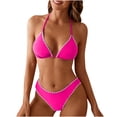 thumbnail image 2 of Fewfanhot Women's Fashionable Strapless Two-Piece Bikini Set - Secure Fit Design with Tummy Control, Stylish Quick-Dry Swimwear, 2 of 7
