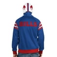 thumbnail image 2 of Men's Pro Player Royal/Red Buffalo Bills Retro Helmet Full-Zip Hooded Track Jacket, 2 of 4