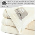 thumbnail image 4 of Aurora Extreme Heavyweight Oversized Washable French Wool Queen Blanket, Natural, 4 of 7
