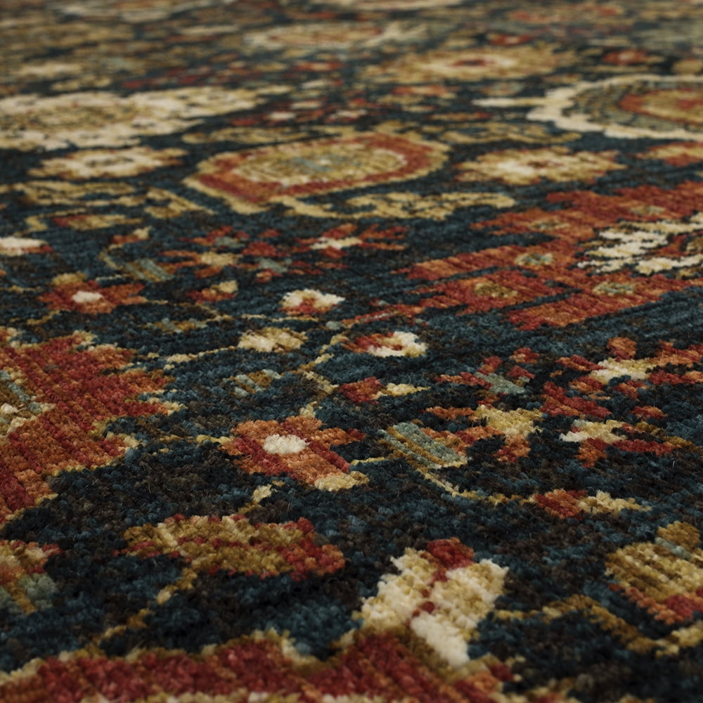 Mohawk Home Famalt Woven Indoor Area Rug, Sapphire, 4' x 6'