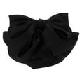 thumbnail image 1 of Belle Coiffe Nœud en Filet pour Femmes de Couleur Noire avec Design en Filet en Alliage et Polyester, 1 of 8