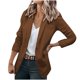 thumbnail image 2 of Pntutb, blusa de manga larga con botones finos para mujer, camisa, modelos de primavera, traje pequeño sólido, liquidación superior Pntutb Pntutb-1313, 2 of 8