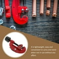 thumbnail image 3 of Monyance Copper Pipe Cutter Cutter Pipe Pvc Hose Copper Pex Tube Cutting Tool Steel Ratchet Cpvc Scissor Plumber Cutters Conduit Tubing Stainless(5.12X2.17X0.79Inches), 3 of 10