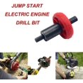 thumbnail image 3 of shiyou-1Pc Red Jump Start Electric Engine Drill Bit Adapter for Troy Bilt Plug Button Jump Start Troy Bilt Craftsman Quick Start String Trimmers, Lawn Mower Accessories, 3 of 4