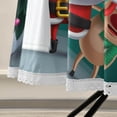 thumbnail image 4 of SKYSONIC 60" Merry Christmas Pattern Round Table Cloth, Spill Proof Wrinkle-Free Oil-Proof Waterproof Microfiber Tablecloth for Kitchen Dinning Room Party Home Picnic, Diameter Table Cover, 4 of 7