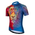 thumbnail image 4 of Maillot de ciclismo para hombre 2023, maillot de ciclismo de verano para equipo profesional, ropa para bicicleta de montaña, camiseta de ciclismo de manga corta, 4 of 5