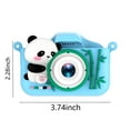 thumbnail image 3 of Cámara digital Pisexur para niños, 1080P, con tarjeta de 32 GB, de silicona suave y resistente a los golpes, ideal como regalo de cumpleaños para niñas y niños de 3 a 12 años. Electrónica infantil, o, 3 of 5