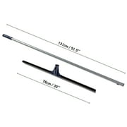 DSV Standard Floor Squeegee, 30 Large Broom, Heavy Duty Squeegee for Tile Floor, 51.5 Handle