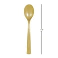 thumbnail image 6 of Plastic Disposable Cutlery Set, Gold, 24 Pieces, by Way To Celebrate, 6 of 10