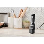 BLACK+DECKER Kitchen Wand Blender Kit, Black (BCKM1011K10)