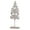 Whitewash, variant on A&B Home Distressed White Leaf Wooden Statue 9.4" x 3.7" x 25.6"
