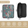 thumbnail image 3 of Hair Tools Travel Bag Heat-Resistant Curling Iron Organizer Bag with Detachable Heatproof Mat Travel Storage Case Birds and Cherry Pattern, 3 of 8
