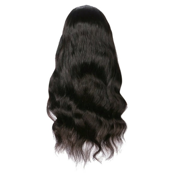 Beauty Under $15 70Cm Natural Party Wig Female Long Curly Pretty Black Colors Hair Synthetic Wig Black