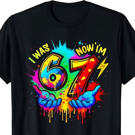 Boys & Girls 6th & 7th Meme T-Shirt, T-Shirt for Kids Youth, 180gsm, 100% Cotton