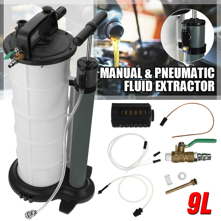 Get a manual oil pump extractor, super easy oil change without
