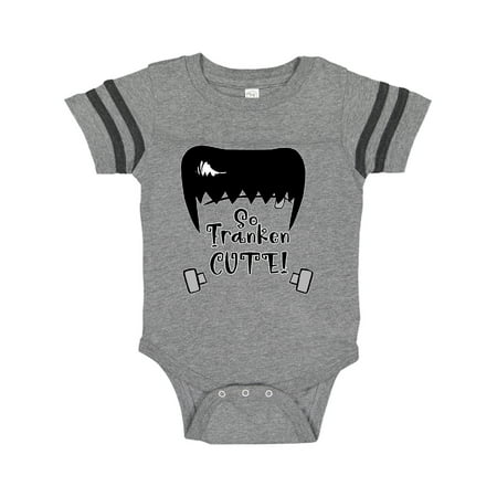 

Inktastic Halloween So Franken Cute Frankenstein Gift Baby Boy or Baby Girl Bodysuit