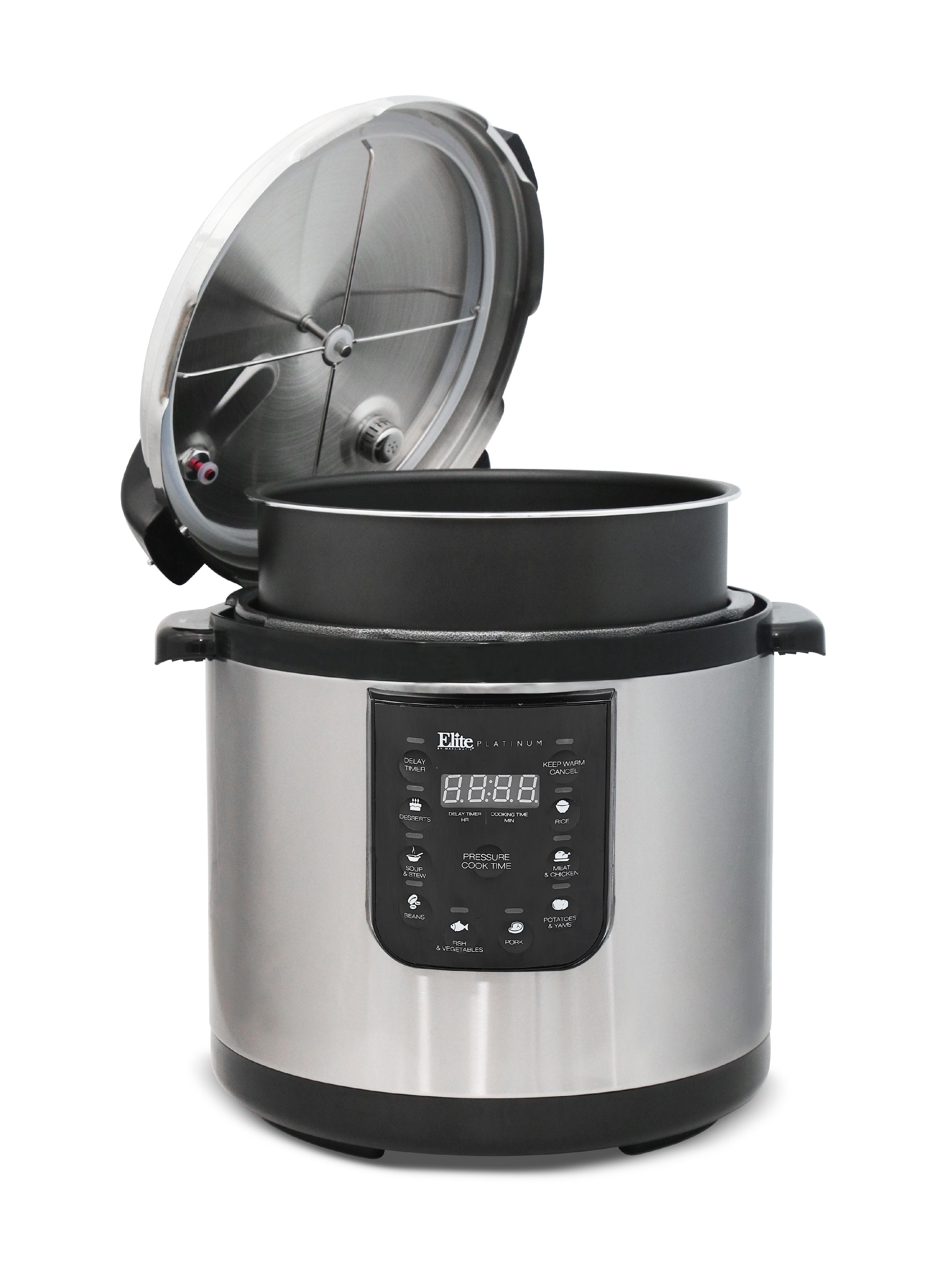 10 QT Multi-use Programmable Plus Electric Pressure Cooker – R & B Import