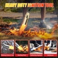 thumbnail image 6 of Sylvtty Propane Torch Weed Burner Kit Ergonomic Handle Easy to Install Multifunctional Flamethrower with Flame Control, 6 of 7