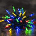 thumbnail image 4 of Battery Operated Christmas Lights 2 Pack 18 Ft 50 Count Clear Mini String Lights Battery Powered with 6 hour timer Xmas Tree Lights Outdoor Waterproof for Indoor Party Festival Decorations (2PC;50LED), 4 of 7