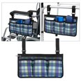 thumbnail image 3 of Bolsa Lateral Para En Silla De Ruedas De 2 Piezas, Organizador De Riel Para Cama, Almacenamiento Sunnimix Bolsa lateral para silla de ruedas grande, 3 of 8