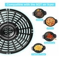 thumbnail image 3 of 20cm Fryer Replacement Crisper Plate, Double Layer Coating Fryer Replacement Grill Pan Heated Evenly  For Barbecue For Steak, 3 of 8