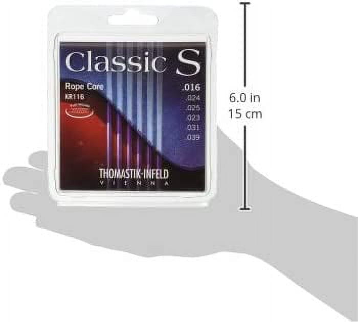 Thomastik KR116 Classic S Series Flatwound Light Guitar Strings