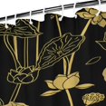 thumbnail image 3 of Waterproof Beautiful Colorful Floral Shower Curtain 72x72 Inch Boho Style Polyester Unique Shower Curtain for Bathroom Hotel Home Decor with 12 Plastic Hooks, 3 of 5