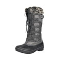 thumbnail image 1 of Botas de nieve DREAM PAIRS DP-Avalanche para mujer, talla 6, color gris, 1 of 8