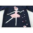 thumbnail image 3 of POPTEM Pajamas for Girls Sleepwear Dancer Printed Long Sleeve Cotton Pjs 7T, 3 of 6